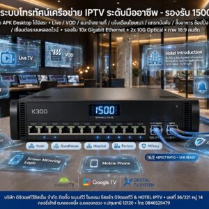 เกตเวย์ IPTV เซิร์ฟเวอร์ทีวีสดตัวแปลงโปรโตคอล IP udp rtp multicast เป็นยูนิคัสสต์ hls http RTSP RTP เป็น udp