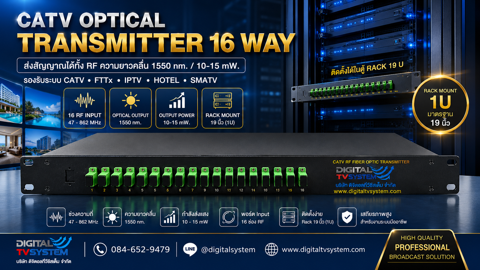 RF over Optical Fiber Transmitter and Receiver for Secure Data Transport - Image 2